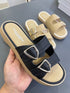 Double Adjustable Straps Slider